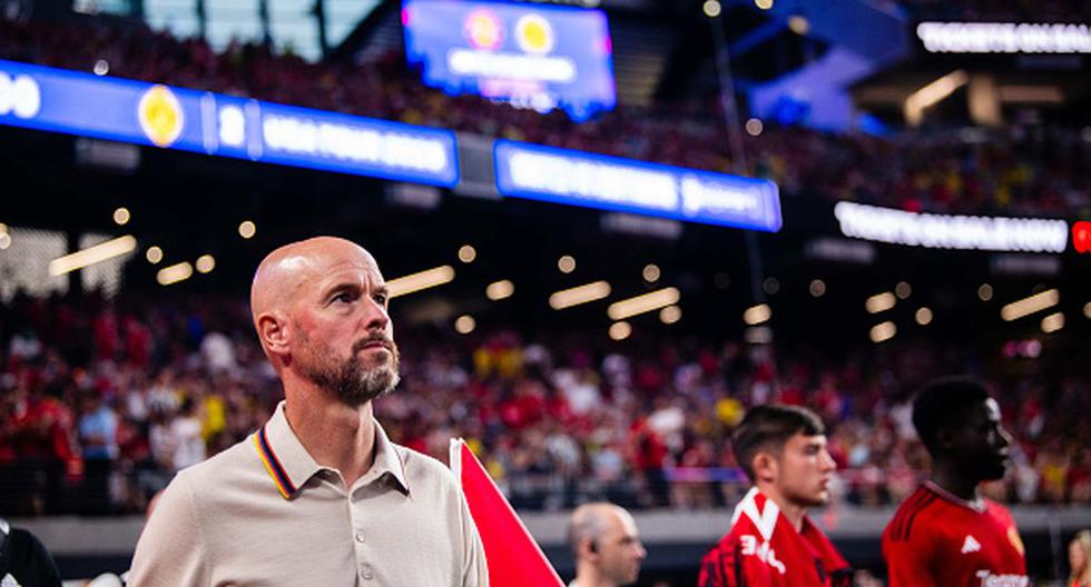 Ten Hag, with the rope around his neck: the negative and historic record he achieved with Manchester United.