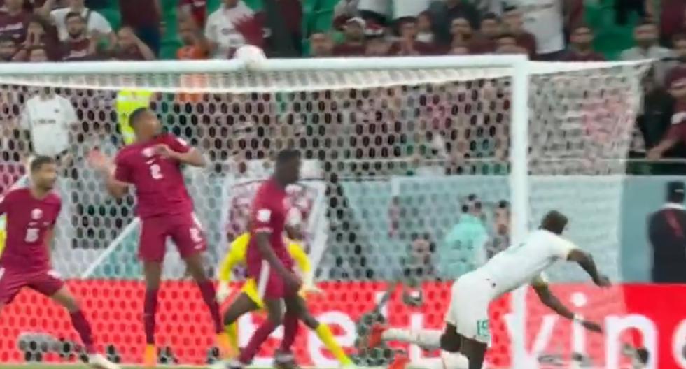 Continúa la fiesta: Diédhiou anotó el 2-0 de Senegal vs. Qatar 