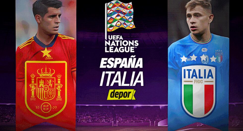 España vs. Italia EN VIVO vía ESPN y Star Plus: partido por semifinal de Nations League