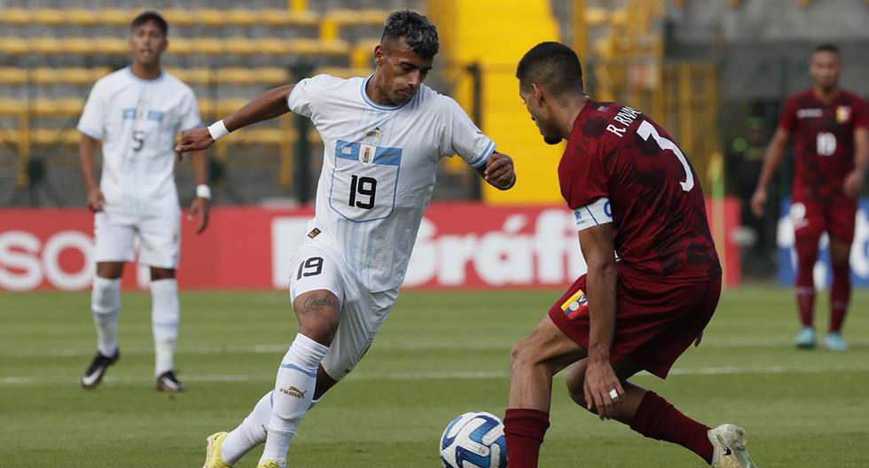 Venezuela vs. Uruguay (1-4): goles, resumen y minuto a minuto por el Sudamericano Sub-20