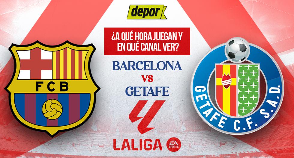 A qué hora juegan Barcelona vs. Getafe y en qué canales de TV ver partido por LaLiga