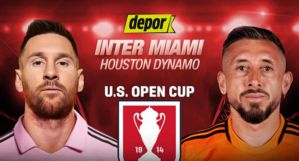 En qué canal ver Inter Miami vs. Houston Dynamo y horarios por US Open Cup