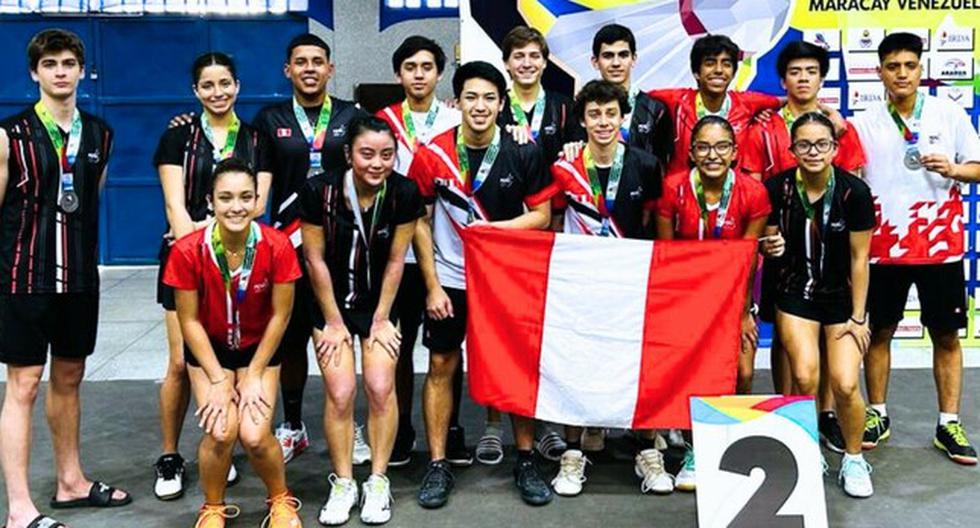 ¡En el podio! Perú ganó medalla de plata de Bádminton en Campeonato Sudamericano