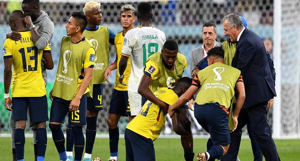 La tristeza y frustración de los jugadores de Ecuador tras quedar eliminado del Mundial 2022 [FOTOS]