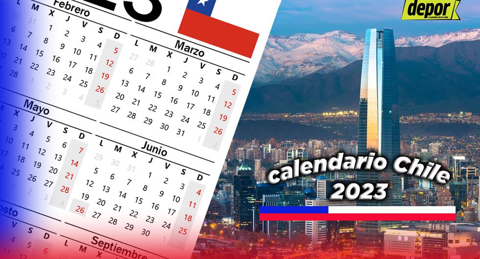 Feriados 2023 en Chile: mira el calendario con días festivos oficiales del año