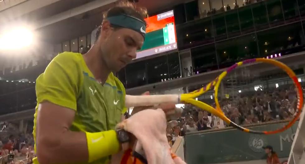 Rafael Nadal y el punto de oro que consiguió ante Alexander Zverev en el Roland Garros 2022