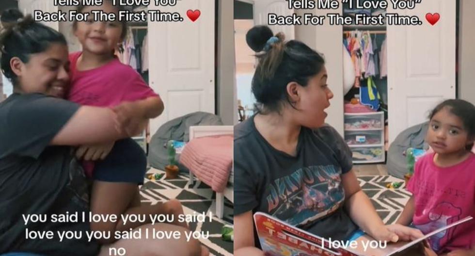 Mother gets emotional to tears when her autistic daughter says 