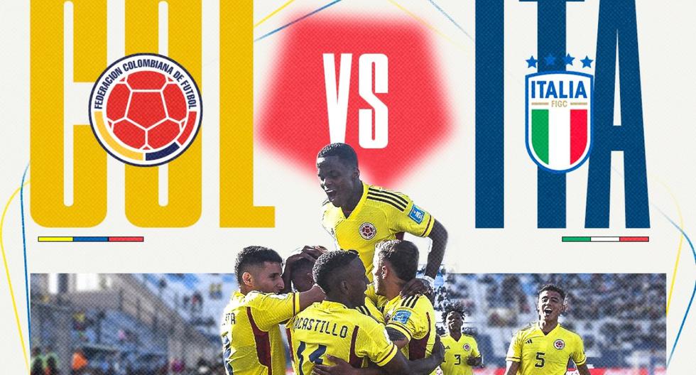 Colombia vs. Italia: fecha, hora y canal del partido por el Mundial Sub-20
