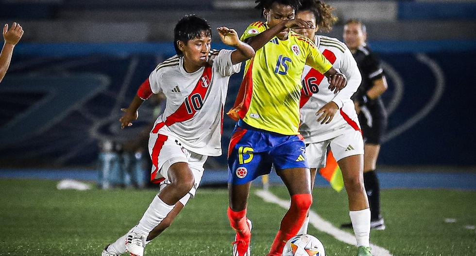 Con un penal: Perú perdió 0-1 ante Colombia por Sudamericano Femenino Sub 20