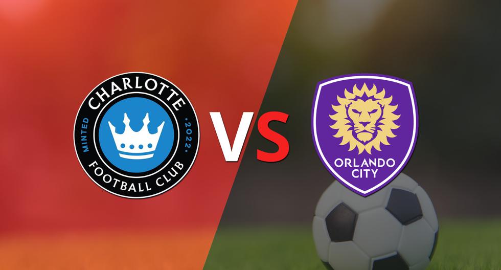 Arrancan las acciones del duelo entre Charlotte FC y Orlando City SC
