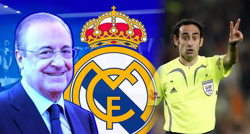 Exárbitro revela presiones del presidente del Real Madrid: “Me encerró en una habitación”