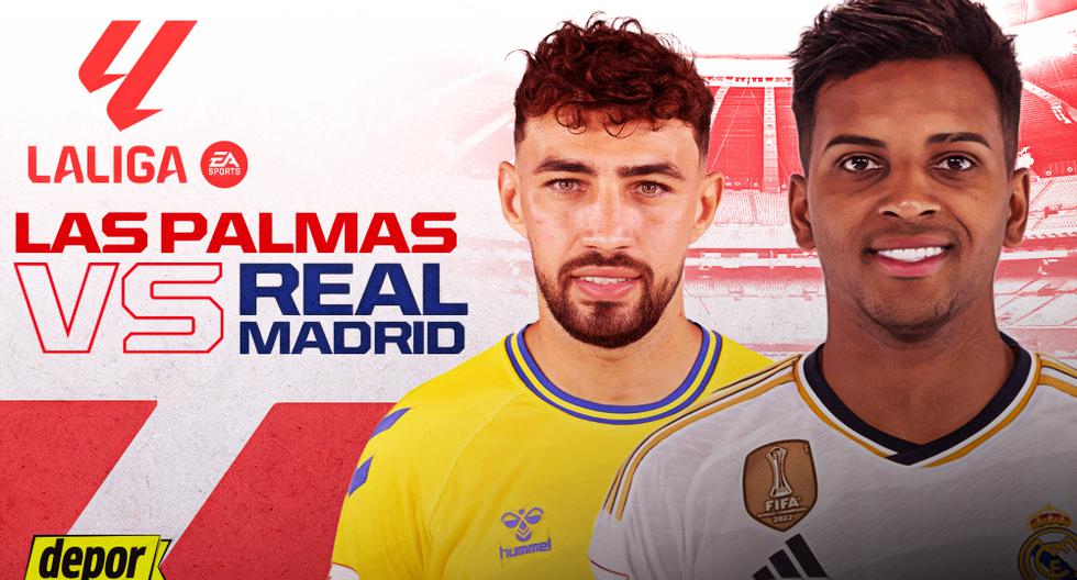 Real Madrid vs. Las Palmas EN VIVO vía DSports y Fútbol Libre TV: a qué hora juegan