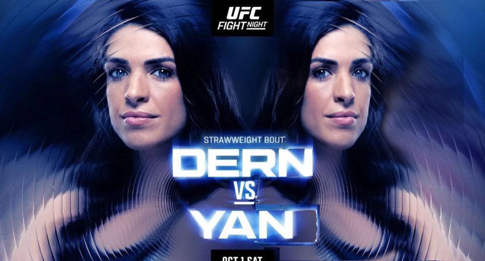 UFC, Mackenzie Dern vs. Yan Xiaonan EN VIVO vía ESPN: cartelera, horarios y dónde ver