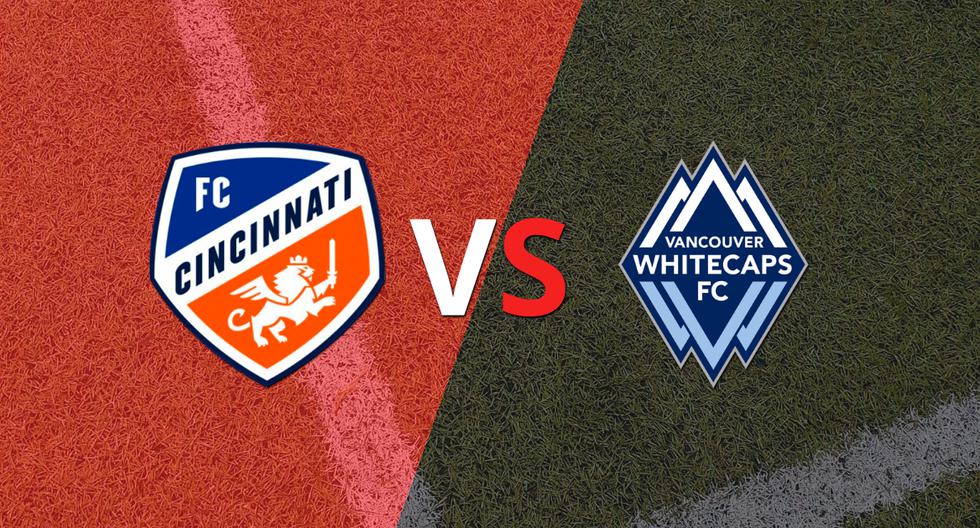 FC Cincinnati y Vancouver Whitecaps FC empatan en un partido muy parejo
