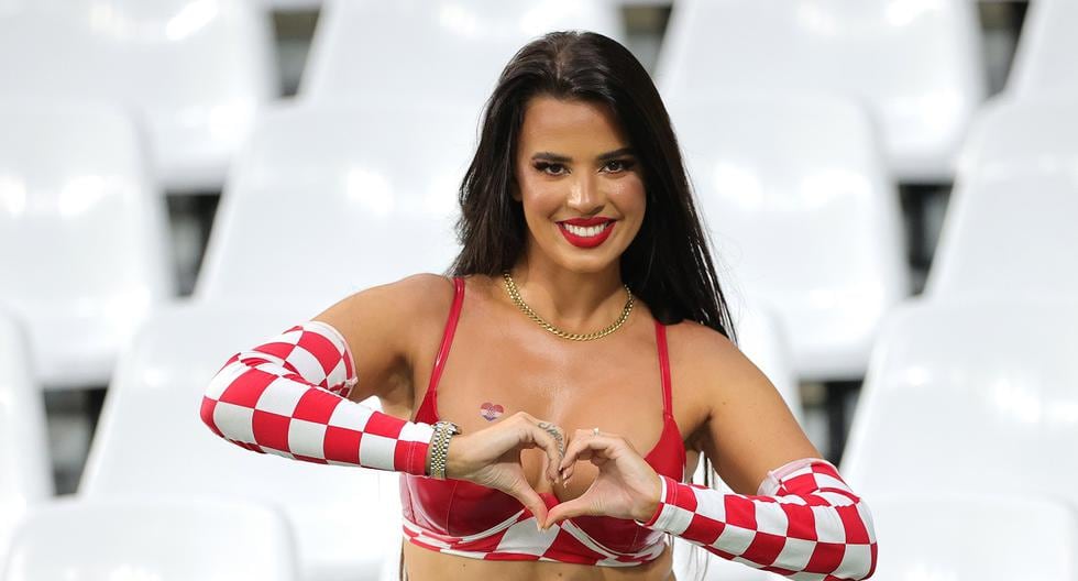 Ivana Knoll, la croata que acompaña a su Selección y la novia del Mundial 2022 [FOTOS]