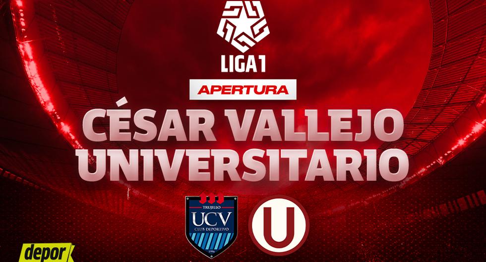 Universitario vs. César Vallejo EN VIVO vía Liga 1 MAX: a qué hora juegan por el Apertura