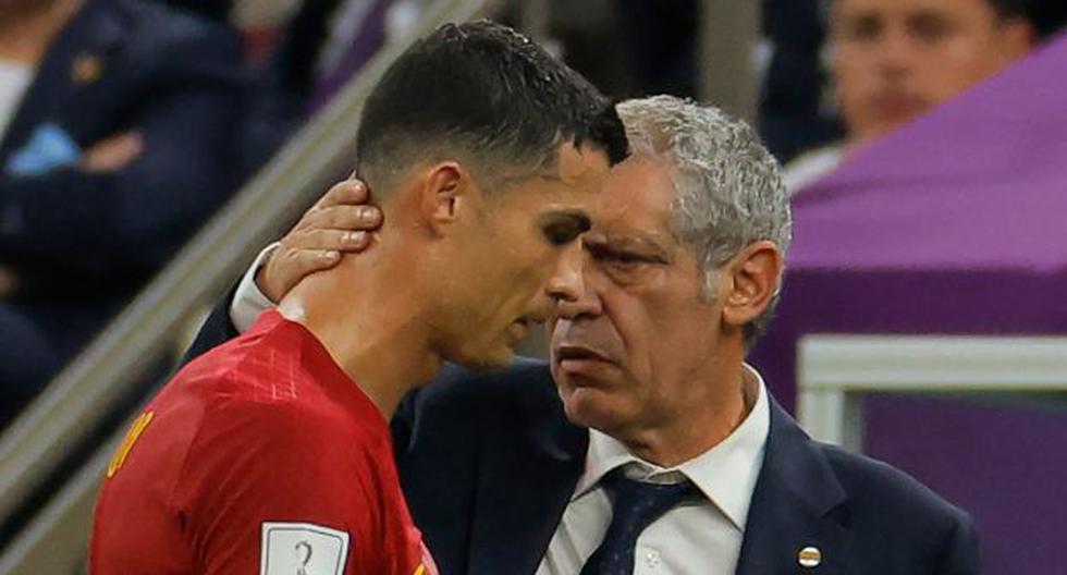 No le gustó nada: DT de Portugal reprueba reacción de Cristiano tras ser reemplazado
