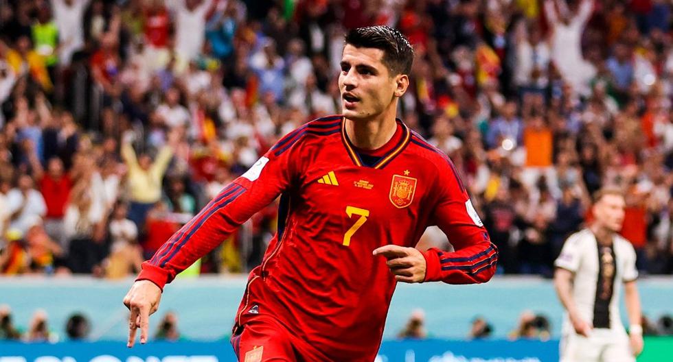 Hunden a Alemania: golazo de Álvaro Morata para el 1-0 de España en el Mundial 