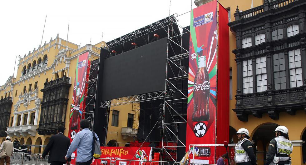 ¡Imperdible! Instalarán pantalla gigante para ver el Perú vs. Paraguay en la Plaza Mayor