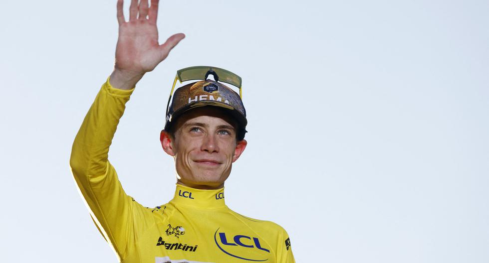 El ciclista Jonas Vingegaard se convirtió en el campeón del Tour de Francia por primera vez