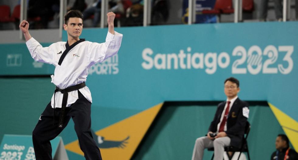 Hugo del Castillo, bronce en Santiago 2023: “El taekwondo es bastante psicológico”