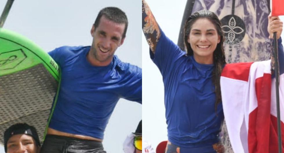 Two gold medals! Tamil Martino and Vania Torres stood out at the South American Beach Games.