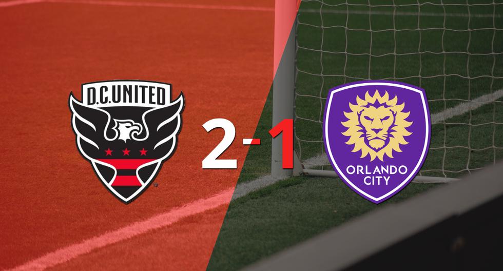 DC United logró una victoria de local por 2 a 1 frente a Orlando City SC