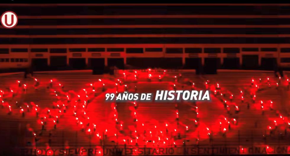 With their fans: Universitario de Deportes and the emotional video for their 99th anniversary of foundation.