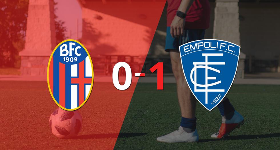 A Empoli no le sobró nada, pero venció a Bologna en su casa por 1 a 0