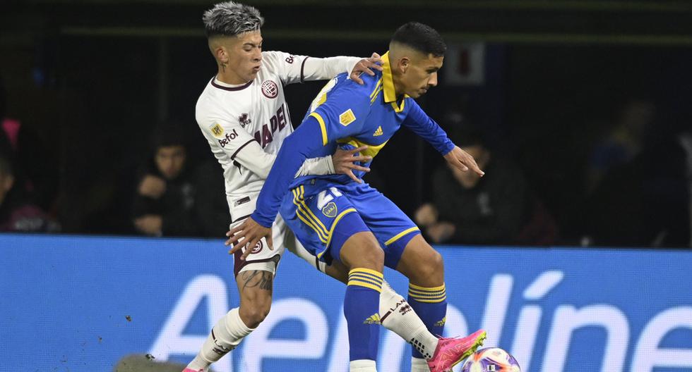 Boca vs. Lanús (1-1): resumen, minuto a minuto y goles por la Liga Profesional