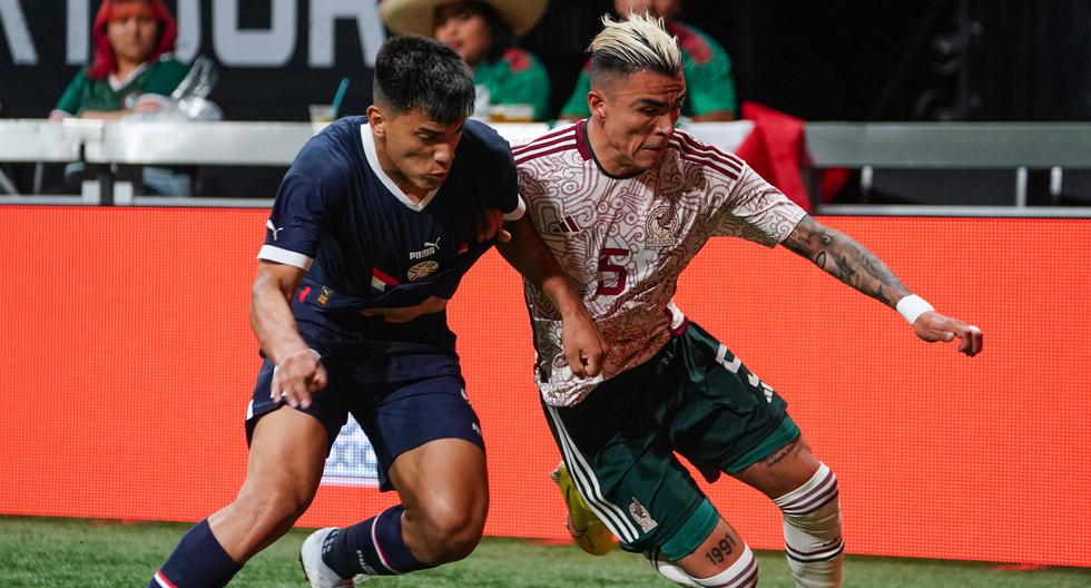 Paraguay vence 1-0 a México en partido amistoso jugado en Estados Unidos