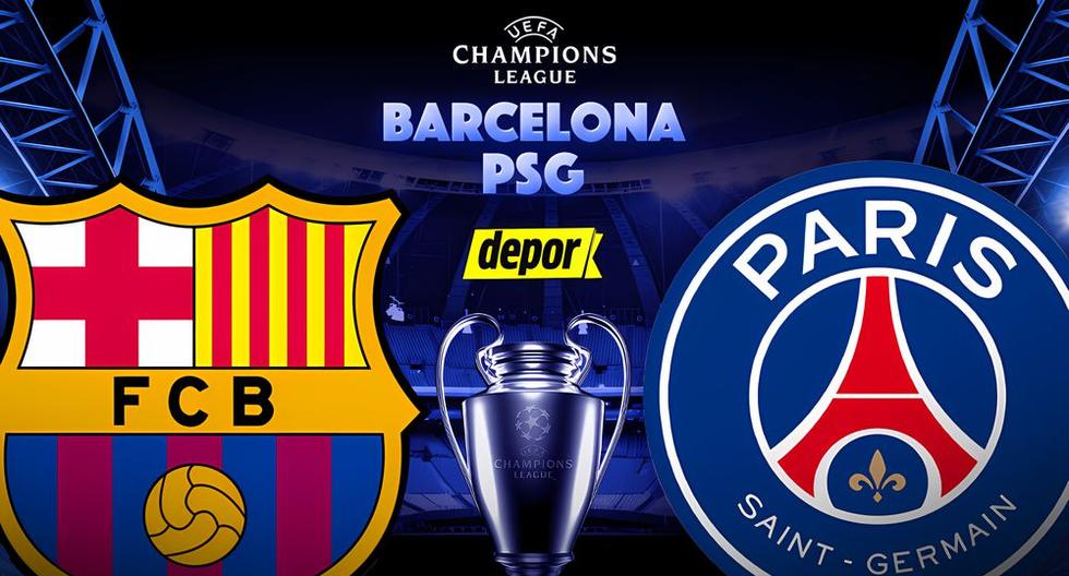 Barcelona vs. PSG EN VIVO: minuto a minuto vía ESPN y STAR Plus por la Champions League