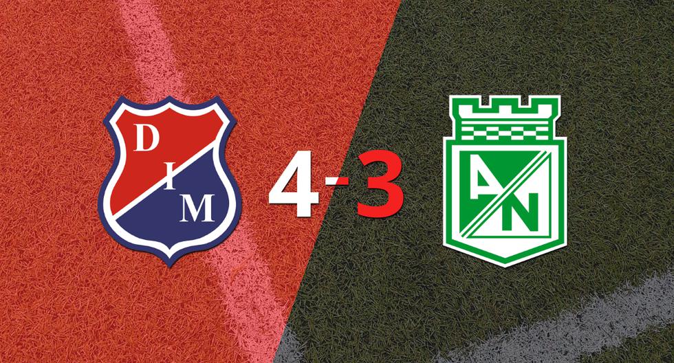 Independiente Medellín se impone con un doblete de Diber Cambindo por el clásico paisa