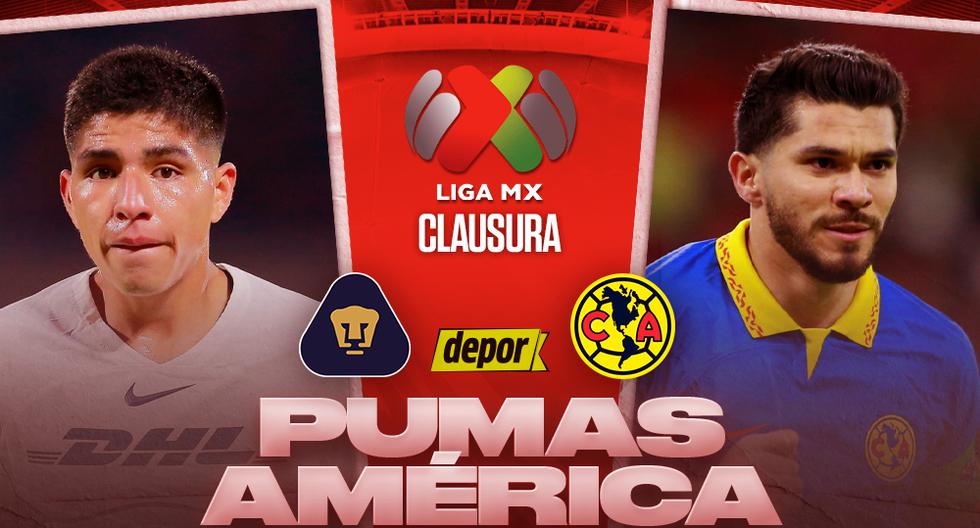 Pumas vs. América EN VIVO: hora, canal de TV y dónde ver transmisión del Clásico