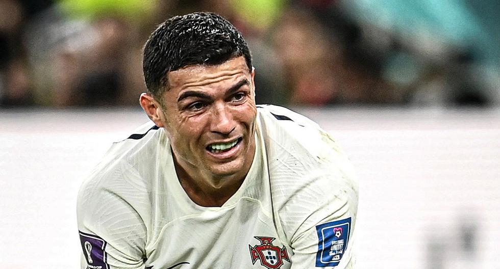 El dolor por la eliminación: el lamento de Cristiano Ronaldo y Portugal tras caer ante Marruecos [FOTOS]