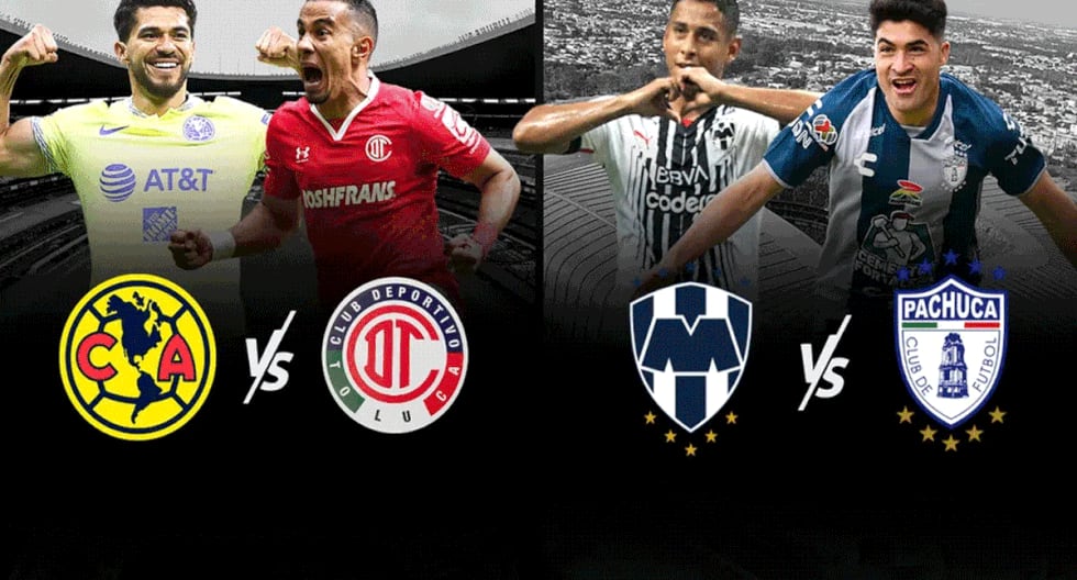 Semifinales del Apertura 2022: ¿cómo le fue al América-Toluca y Monterrey-Pachuca en la Liguilla MX?