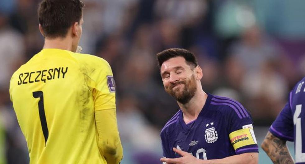 Szczesny reveló la curiosa apuesta que tuvo con Lionel Messi durante el Argentina vs. Polonia