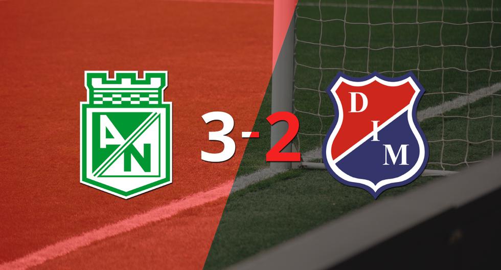 Independiente Medellín perdió ante At. Nacional el clásico paisa y Sebastián Gómez anotó doblete