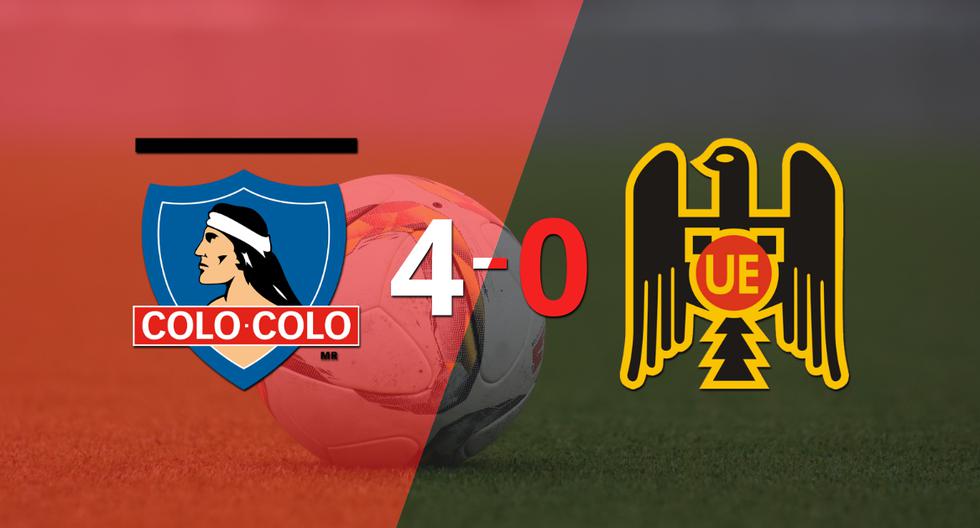 Unión Española fue superado fácilmente y cayó 4-0 contra Colo Colo
