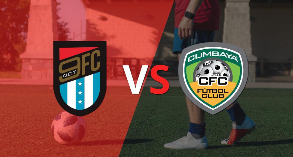 The ball is already rolling between 9 de octubre and Cumbayá FC at Los Chirijos stadium.