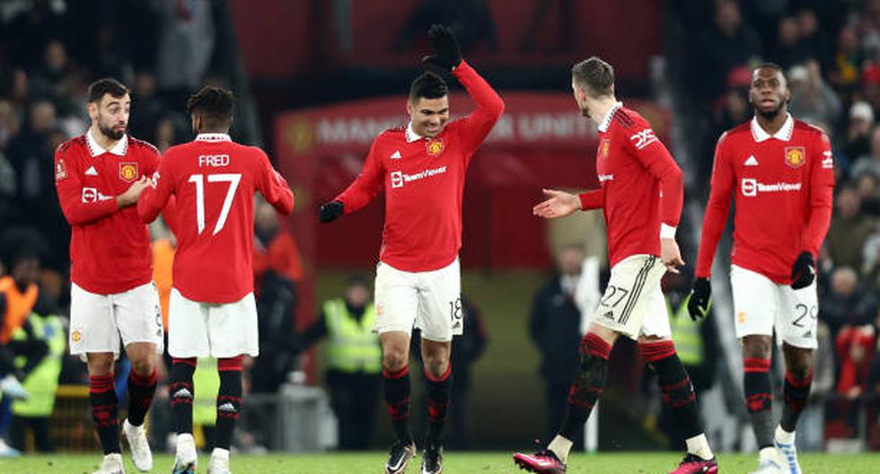 En cuestión de minutos: doblete de Casemiro para el 2-0 de Manchester United vs. Reading por FA Cup
