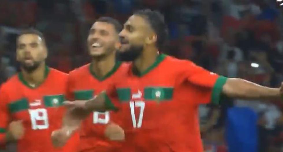 No resistió la ‘Roja’: Sofiane Boufal puso el 1-0 de Marruecos vs. Chile 