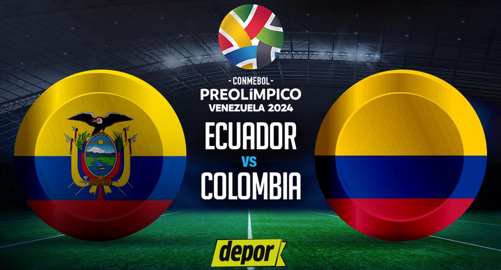 ECDF, Ecuador vs. Colombia EN VIVO: horarios y canales por el Preolímpico 2024