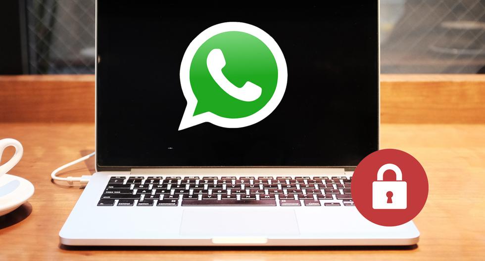 WhatsApp Web: guide to lock the screen with a password.