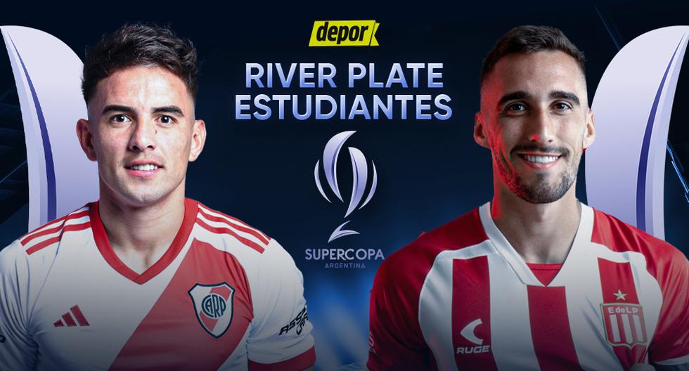 TyC Sports, River vs. Estudiantes EN VIVO: a qué hora juegan por la Supercopa Argentina