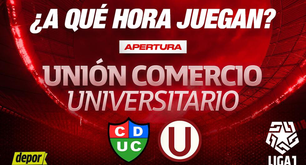 Universitario vs. Unión Comercio por Liga 1: a qué hora juegan por la fecha 12