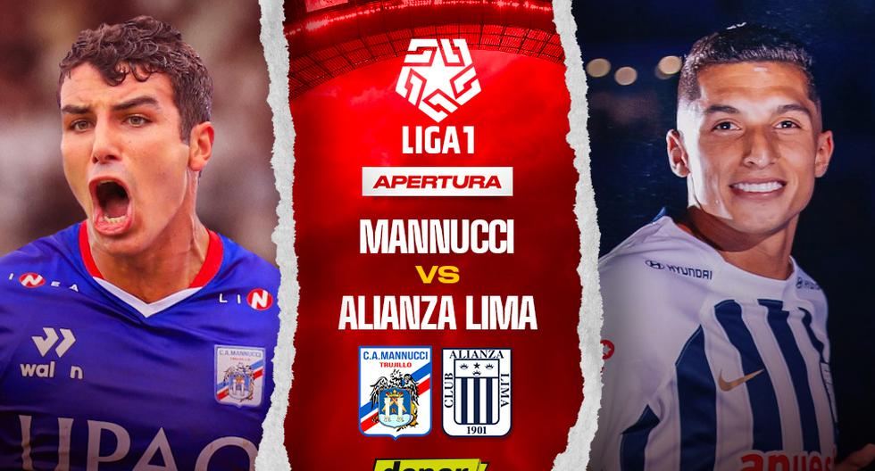 Alianza Lima vs. Mannucci EN VIVO vía GOLPERU: a qué hora juegan por el Apertura
