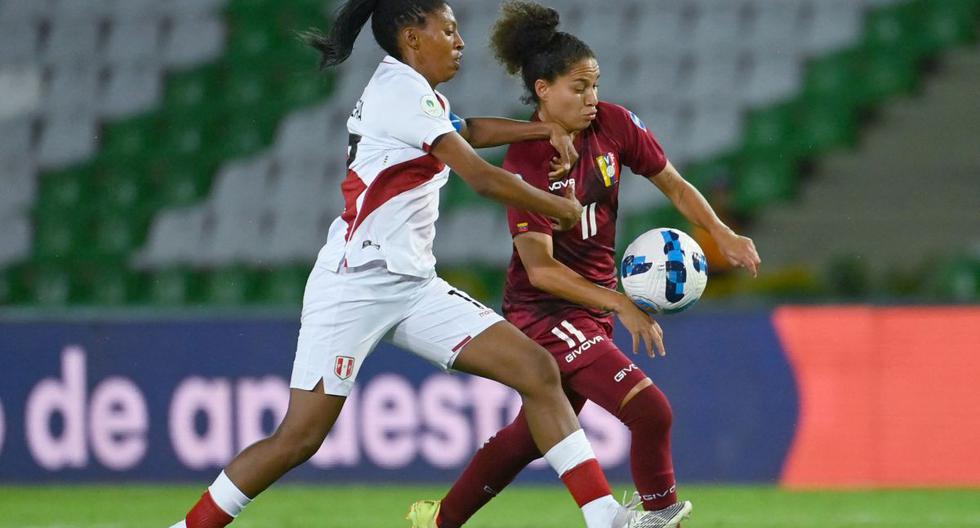 Perú cayó 2-0 ante Venezuela, por la tercera fecha de la Copa América Femenina