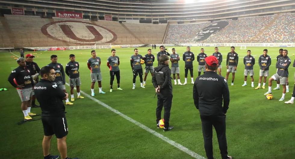 Reconocimiento de campo: Juan Reynoso lideró práctica de la Selección Peruana en el Monumental