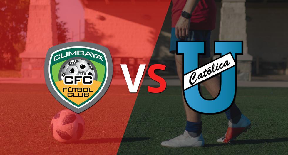 Inicia el segundo tiempo sin goles entre Cumbayá FC y U. Católica (E)